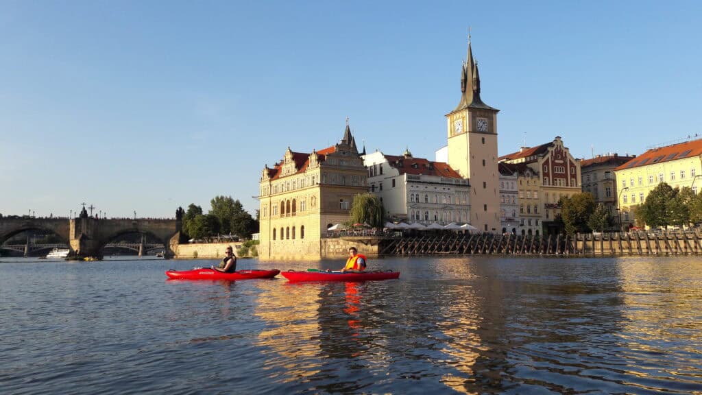 prague on kayak