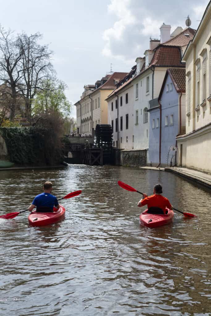 Prague on kayak_4